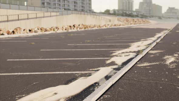 Car Parking on the Beach in California alt