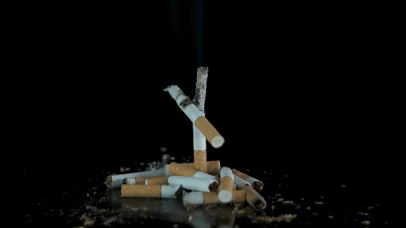 The concept of death from lung cancer. alt