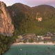 Drone footage of sunrise on Koh Phi Phi Don Island, Thailand - VideoHive Item for Sale