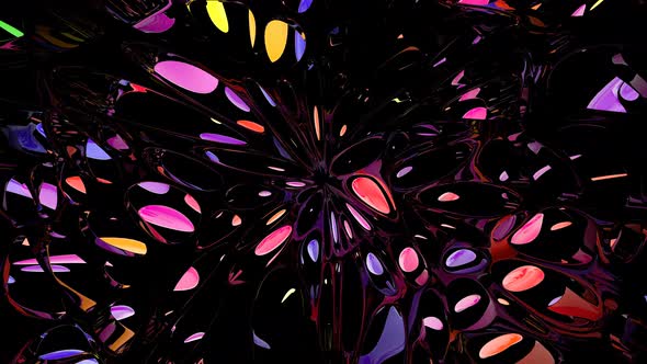 Multicolored Wavy Holes alt