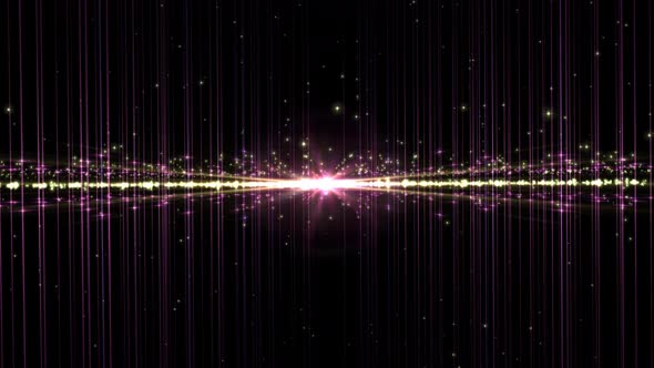 Stroked Horizon Black Version Motion Loop Background alt