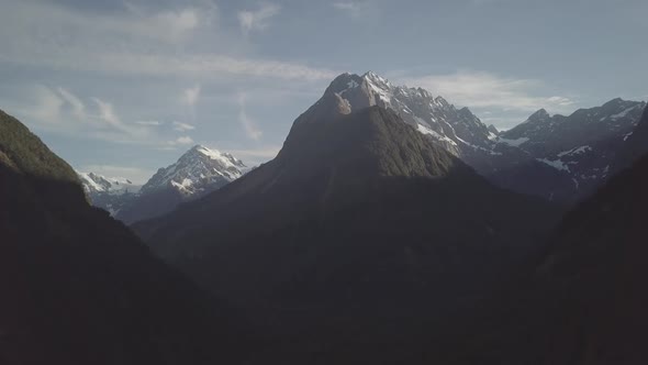 Fjordland aerial footage