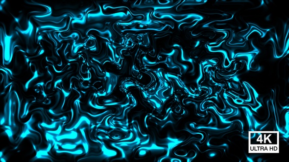 Abstract Blue Wave Background V2 4K alt