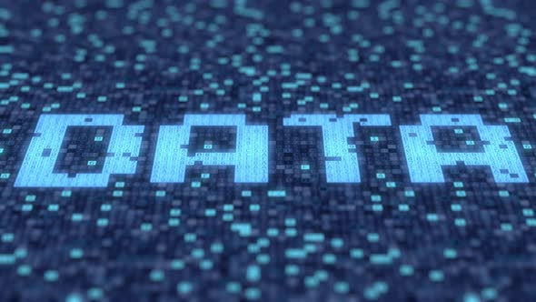 Flashing Symbols on a Blue Screen Compose DATA Word alt