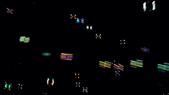 Soap Bubbles Fly and Burst in the Air. Black Backgrounds alt