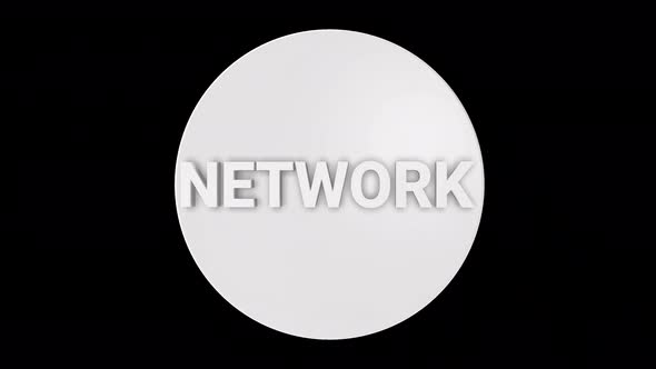 Network Nft Rotating Looping 4K