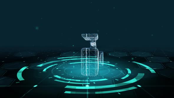 Hud The Futuristic 3 D Sci Fi Drone Camera alt