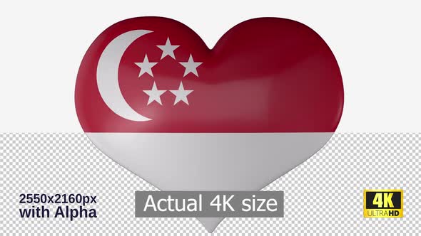 Singapore Flag Heart Spinning alt