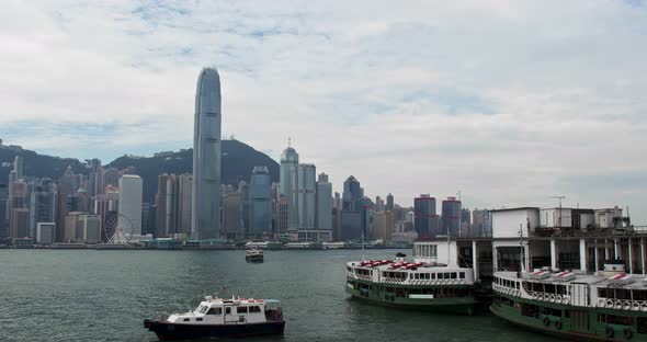 Victoria harbor, Hong Kong alt