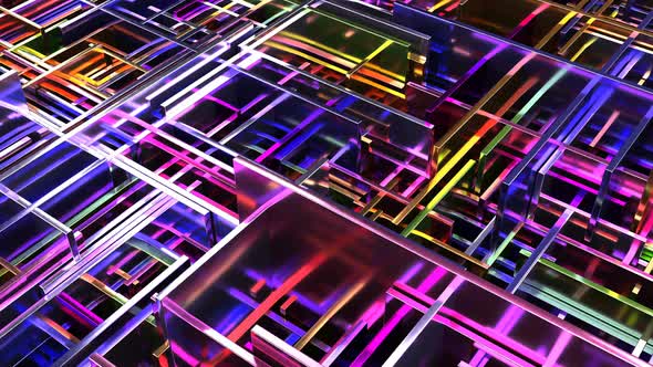 Quantum Counter Industrial Technology Futuristic Machine Able to Loop Seamless alt