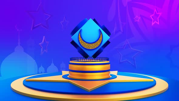 Eid Mubarak Islamic Background alt