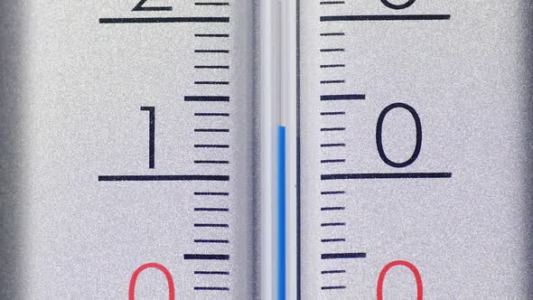 The Temperature Decreases on the Scale of the Thermometer the Global Cooling Concept alt