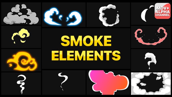 Smoke Elements | Motion Graphics