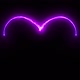 Magical glowing light streaks heart - VideoHive Item for Sale