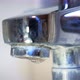 Water dripping from broken faucet in bathroom, close up of shower crane - VideoHive Item for Sale