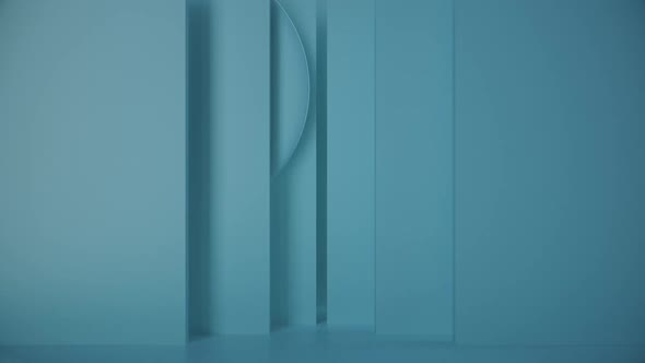 Abstract Loop Blue Scene Background