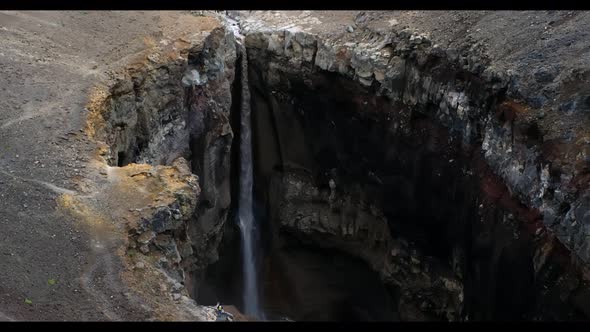 bubbling water in the ground