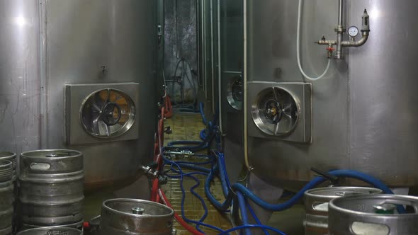 Beer Production in the Factory. Brewhouse . Malt . Beer Is Cooled in Tanks. Chill . Fresh Beer