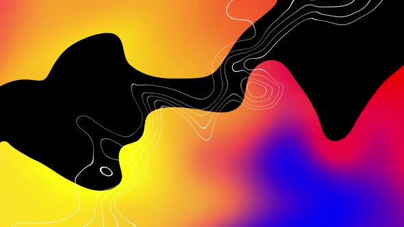 Animated Liquid Gradient Background Motion Video.4k Animation alt