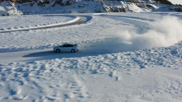 Ice Rally Racing in Winter alt
