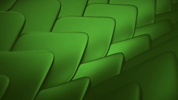 Wavy Scales Leavs Background Green