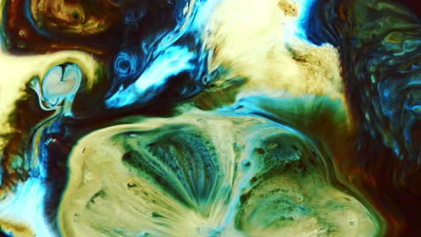 Abstract Colorful Ink Spread Art 049 alt