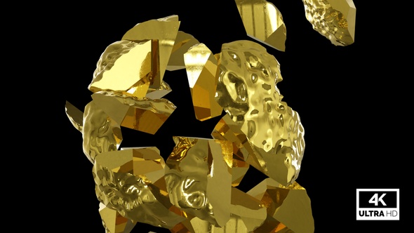 Broken Gold Nugget V4 alt