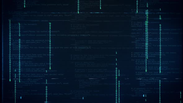 Computer Hacking code and program Hi-Tech Futuristic Background 4K alt
