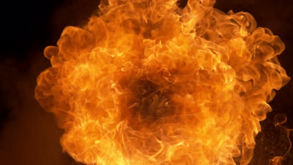 Fire Explosion Shooting with High Speed Camera at 1000Fps alt