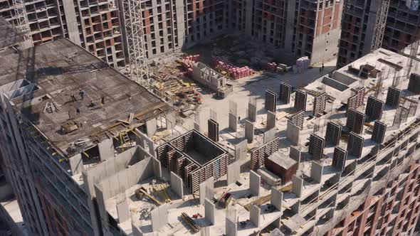 Aerial View of Construction Site alt
