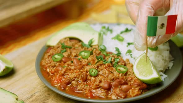 Chili Con Carne with Long Rice alt