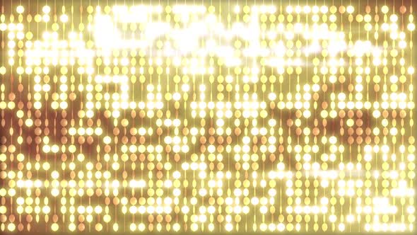 Flashing Glowing Golden Sequins Background alt