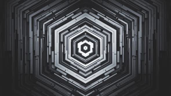 Hexagon Dark Background