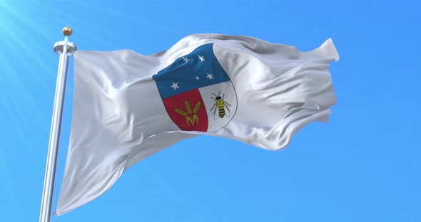 Colonia Department Flag, Uruguay alt