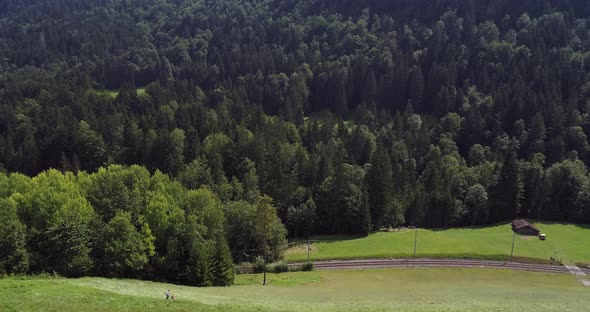 Beautiful Alpine Landscape Around Mittenwald Bavaria Germany alt