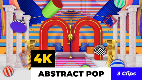 4K Abstract Pop