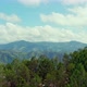 Mountains at San Jose de Ocoa in Dominican Republic. Aerial forward ascending