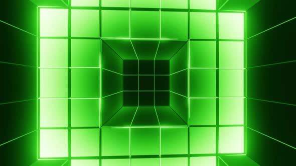 VJ LOOP glowing spark neon green. Abstract Vj Flickering seamless VJ neon background HD