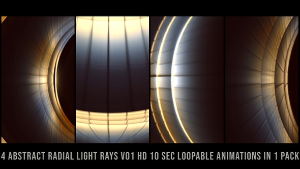 Abstract Radial Light Rays Pack V01