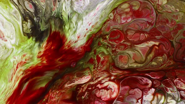 Abstract Colorful Food Paint Diffusion Spread 063 alt