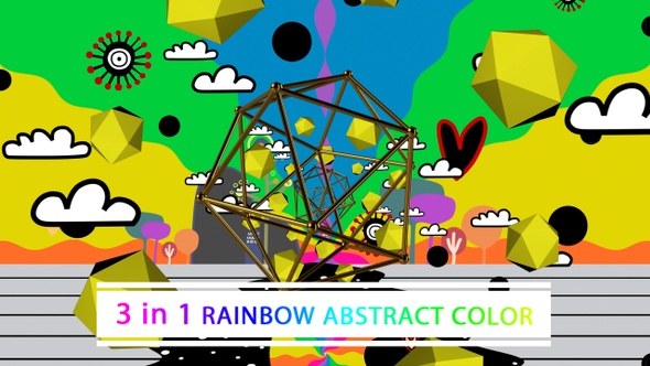 Rainbow Abstract Color alt