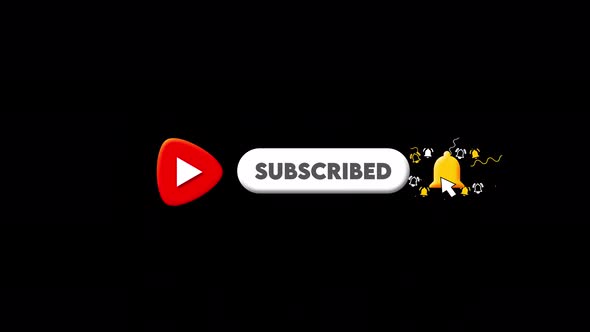 Beautiful Subscribe Button Animation v3