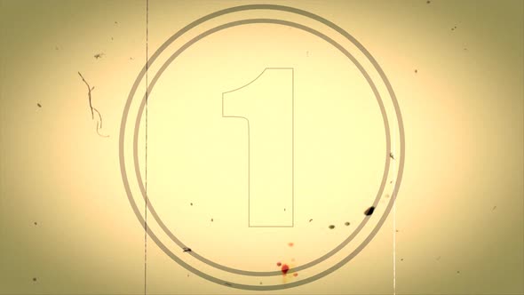 Vintage cinema coundown. alt