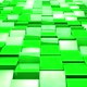 Looped Green 3 D Background From Cubes - VideoHive Item for Sale