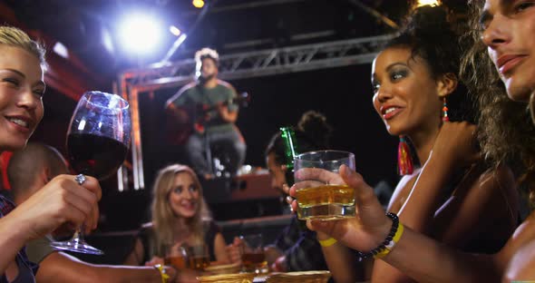 Group of friends having fun alt