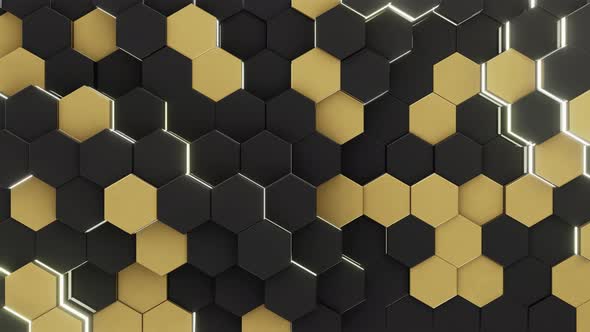 Honeycomb Background 4K alt