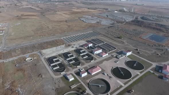 Paving Stone Factory Ariel View