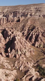 Cappadocia Landscape Aerial View alt