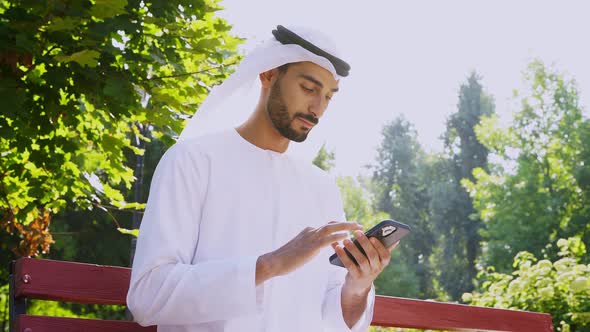Arabian Family at the park alt