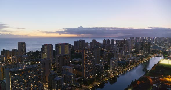 Honolulu Aerials, Stock Footage | VideoHive